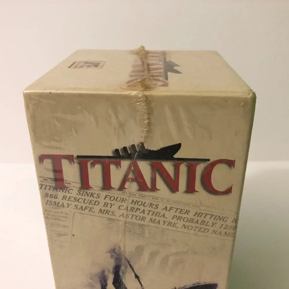 A&E Titanic 4 VHS Tape Documentary Series on the Sinking of the Titanic - Picture 6 of 16